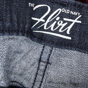 Old navy trouser style jeans sz 14